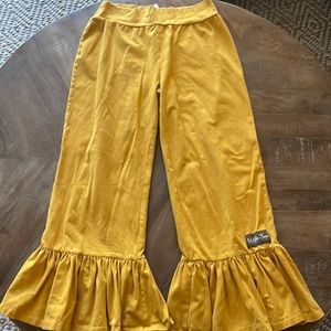 Matilda Jane Yellow Ruffle Pants